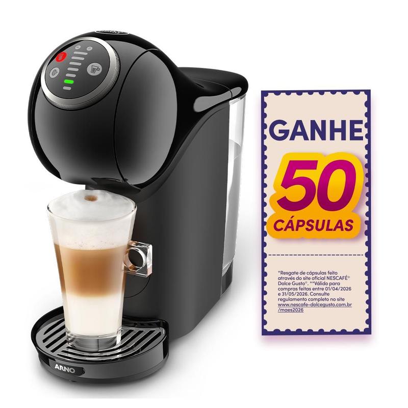 Cafeteira Nescafe Dolce Gusto Genio S Plus Preta Automática